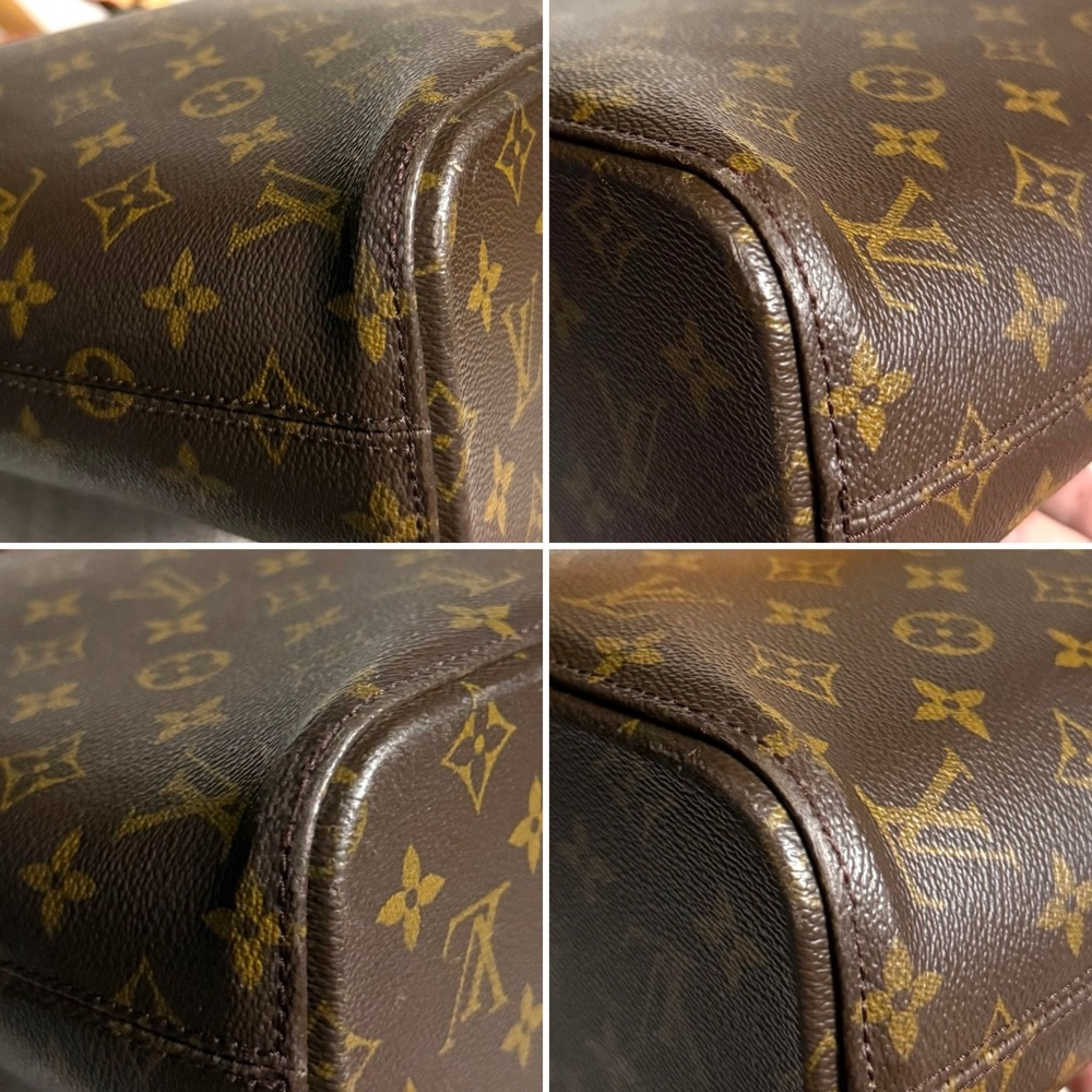 Authentic Louis Vuitton Luco tote bag M51155 brown monogram LV canvas large - Picture 12 of 16